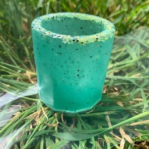 Sparkling shot glasses